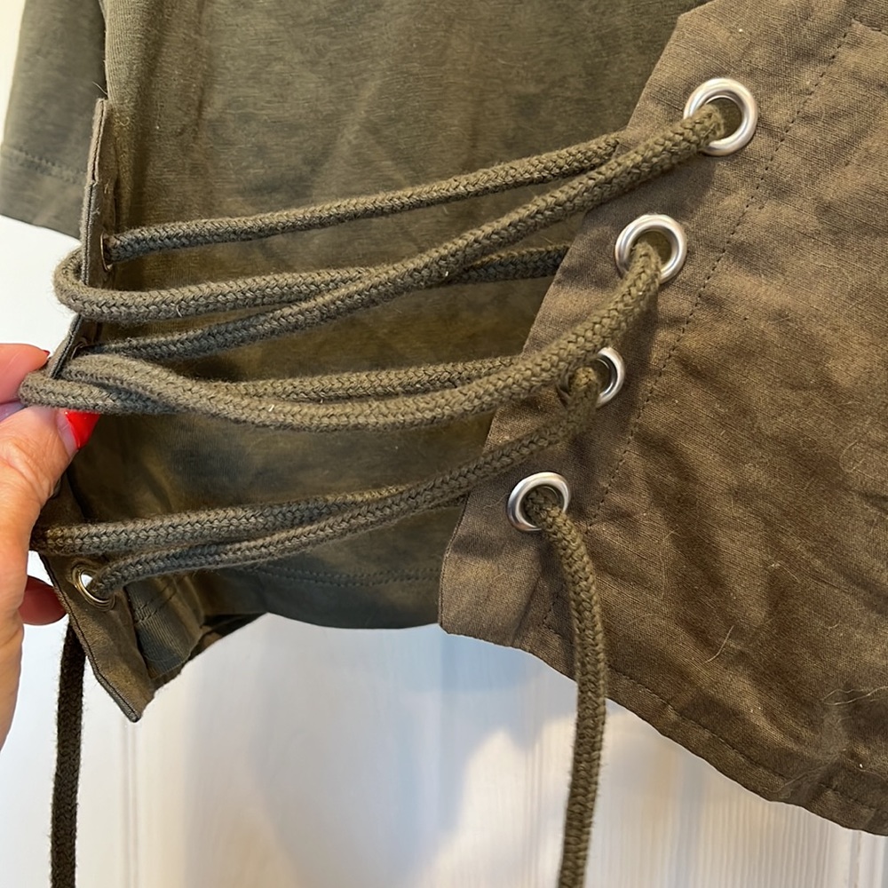 Cute With Strings Crop Top - image 2